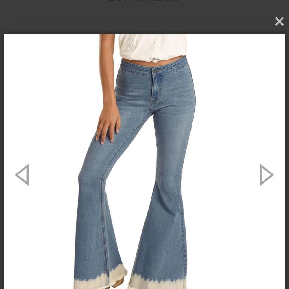 Rock-roll-cowgirl Women's Blue Jeans
